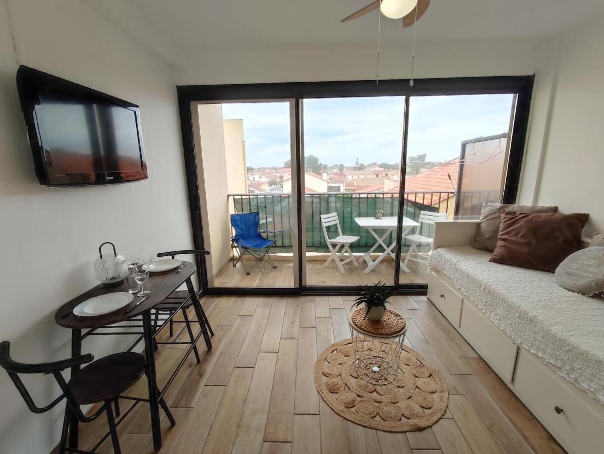 Beau Studio A 1 Minute De La Plage Canet-en-Roussillon Exterior photo